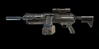 M250 LMG Weapon